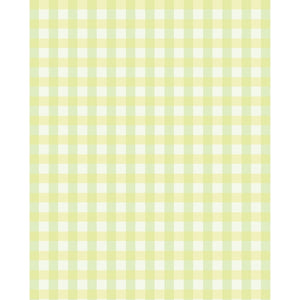 Green & Yellow Plaid Printed Backdrop