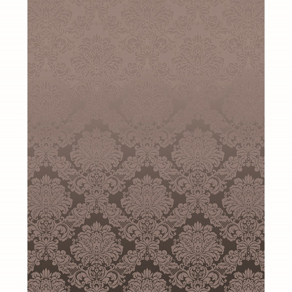 Mocha Damask Printed Backdrop