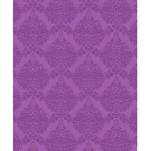 Tonal Fuchsia Damask Printed Backdrop