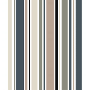 Earthtone Striped Printed Backdrop