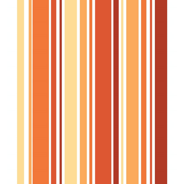 Fire Red & Orange Striped Printed Backdrop