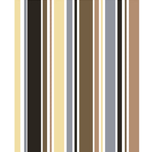 Shades of Brown Striped Printed Backdrop