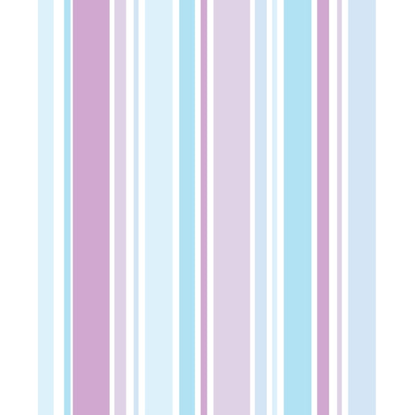 Light Purple & Blue Striped Printed Backdrop