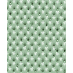 Green Tufted Printed Backdrop