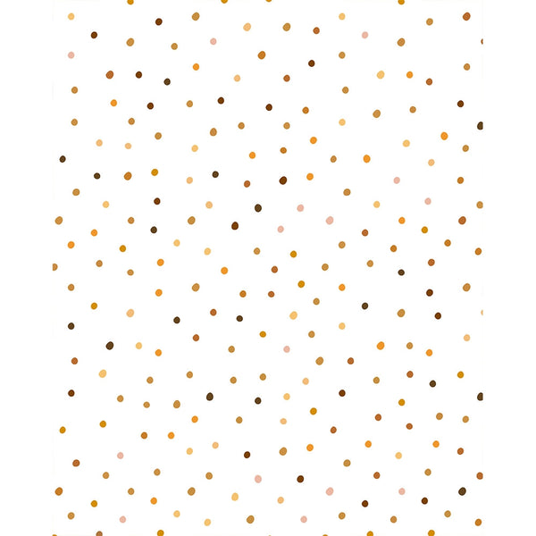 Mocha Dots Printed Backdrop