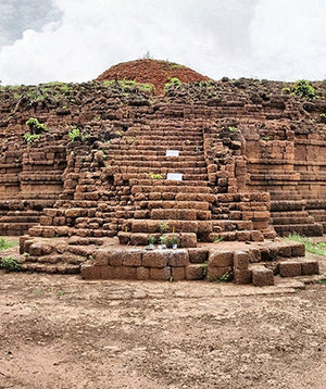 Ancient Temple Scenic Backdrop