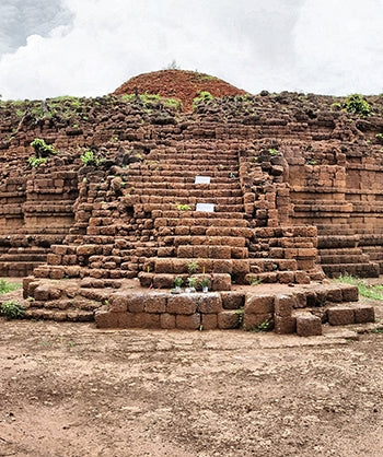 Ancient Temple Scenic Backdrop