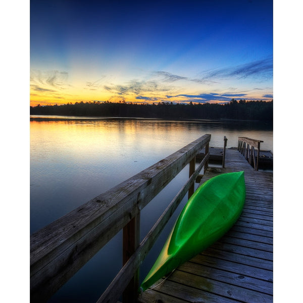 Lake Pier Scenic Backdrop 057