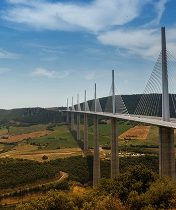 Millau Bridge Scenic Backdrop