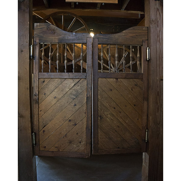 Saloon Doors Printed Backdrop