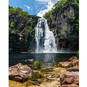 Brazilian Waterfall  Printed Backdrop