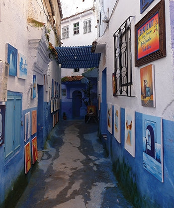 Alleys of Morocco Scenic Backdrop