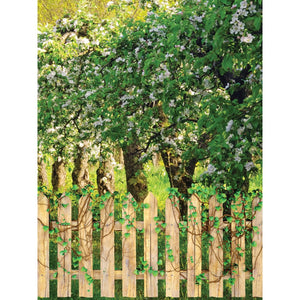 Spring Gate Printed Backdrop