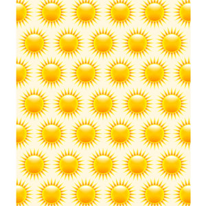 Summer Sun Printed Backdrop