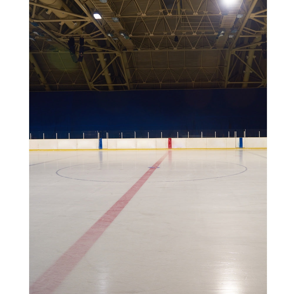 Hockey Rink Printed Backdrop | Backdrop Express Hockey Rink Printed ...