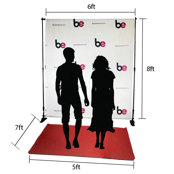 Red Carpet Promo Banner and stand