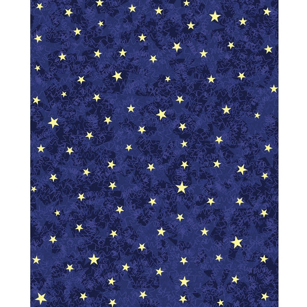 Static Stars Printed Backdrop