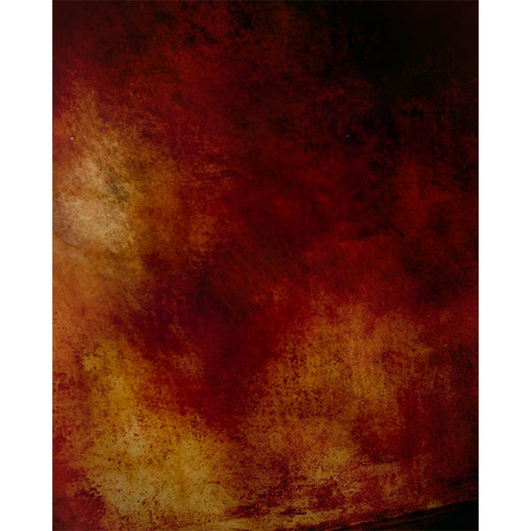 Grunge Red Printed Backdrop