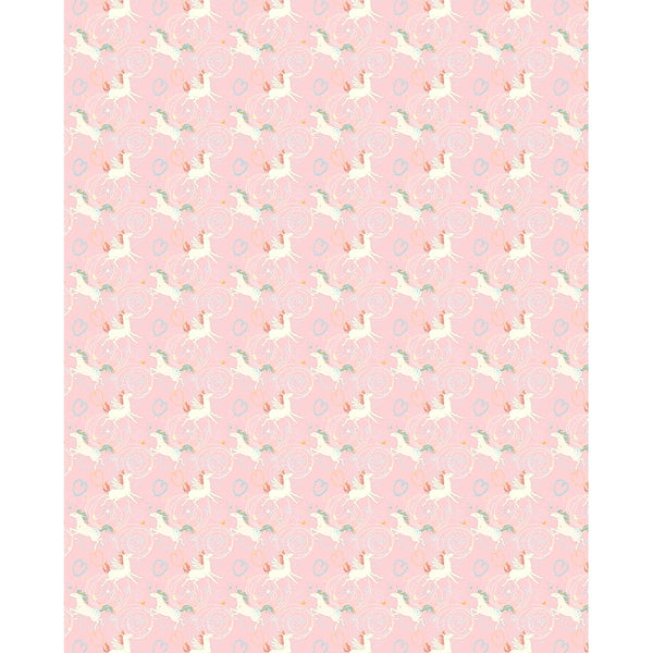 Unicorn Doodles Printed Backdrop