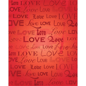 Love Always Printed Backdrop