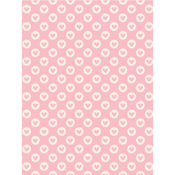 Pink Valentine Printed Backdrop