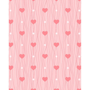 Heart Air Balloon Printed Backdrop