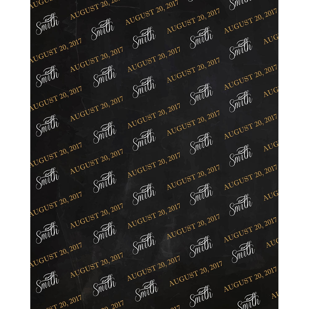 Backdrop Express Everlasting Chalk Custom Wedding Printed Backdrop | Backdrop Express ...